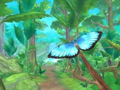 Flutter Away Is a Pleasant Walk in the Woods