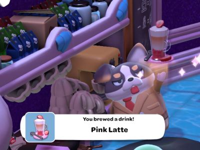 How to make the Pink Latte in Hello Kitty Island Adventure.