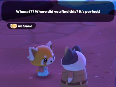 Where to get the Volcanic Guitar for Retsuko in Hello Kitty Island Adventure.