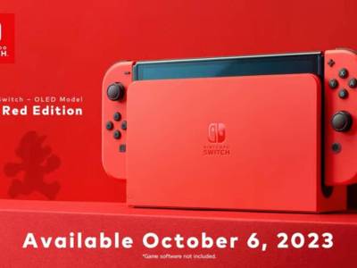 Mario Red Nintendo OLED Switch Model Announced Release Date