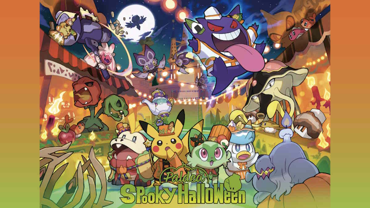 Paldea Spooky Halloween Pokemon Center Halloween