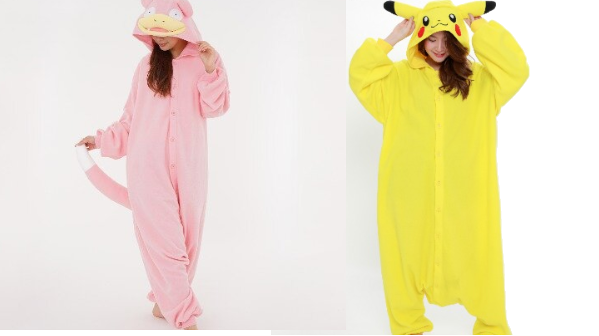 pokemon onesies kigurumi hats