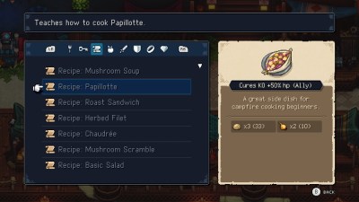 Sea of Stars Recipes