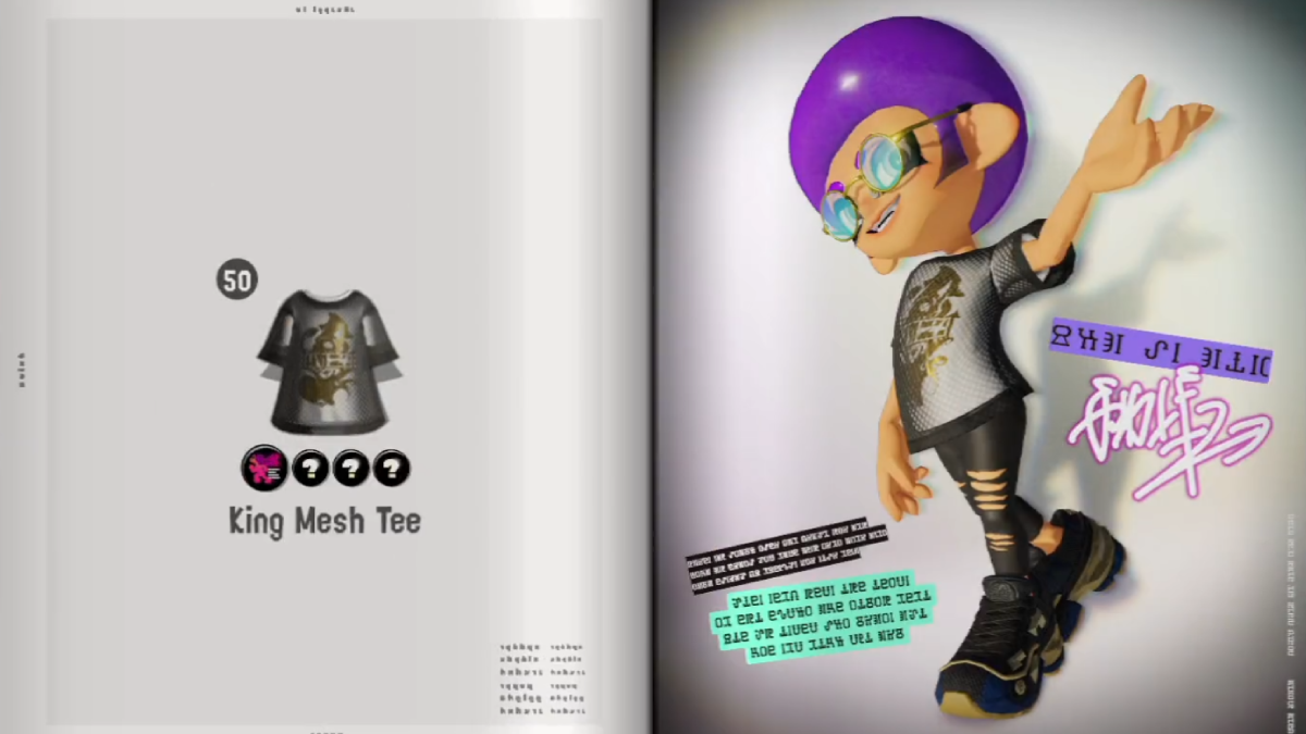 Splatoon 3 Drizzle Season 2023 Catalog