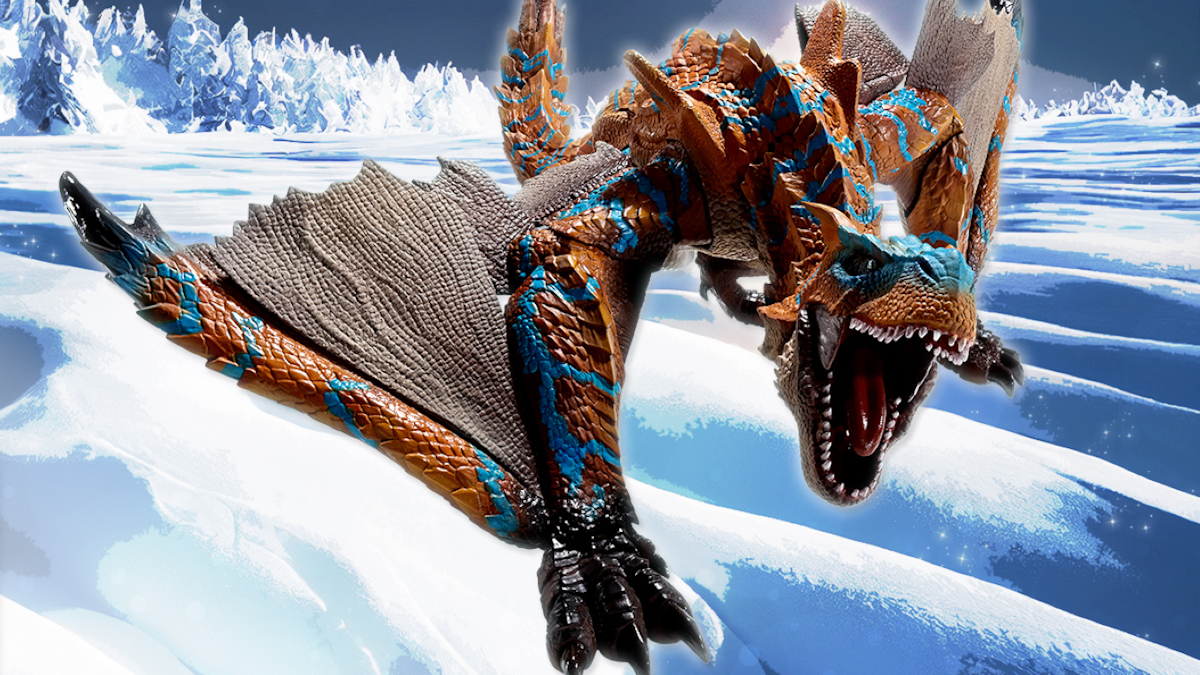 Monster Hunter Rise Tigrex Figure