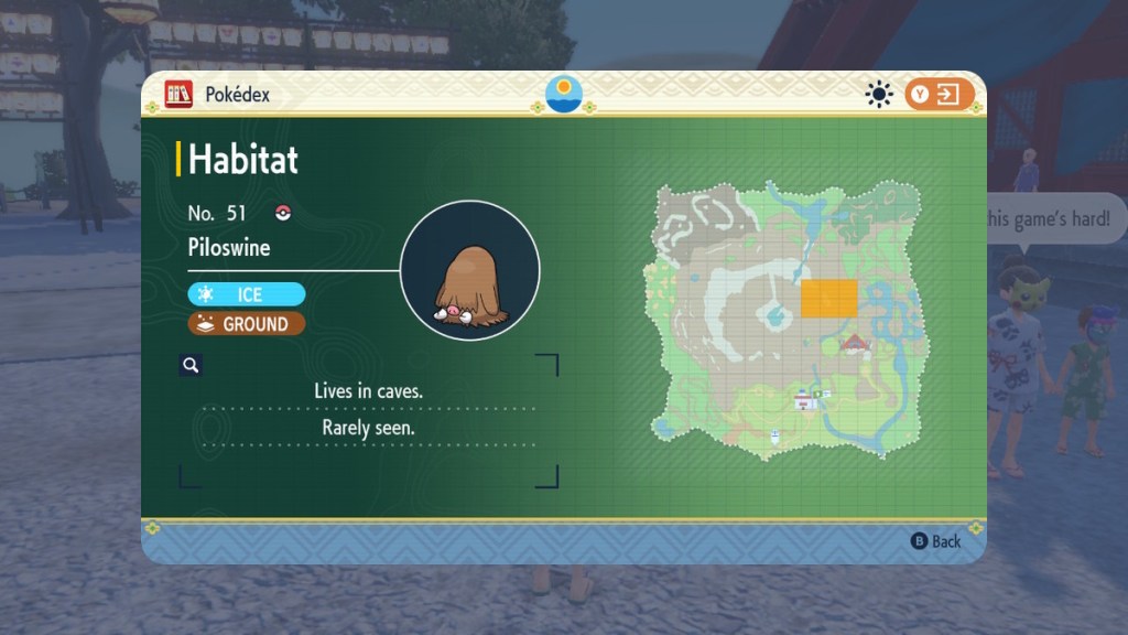How to get Piloswine and mamoswine the teal mask