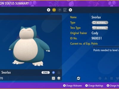 How to get a Snorlax in Pokemon Scarlet and Violet The Teal Mask