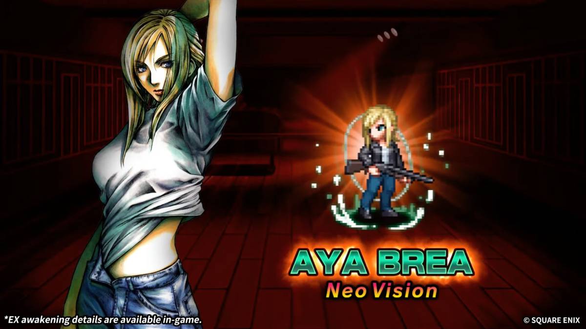 Aya Brea from Parasite Eve Returns in Final Fantasy Brave Exvius