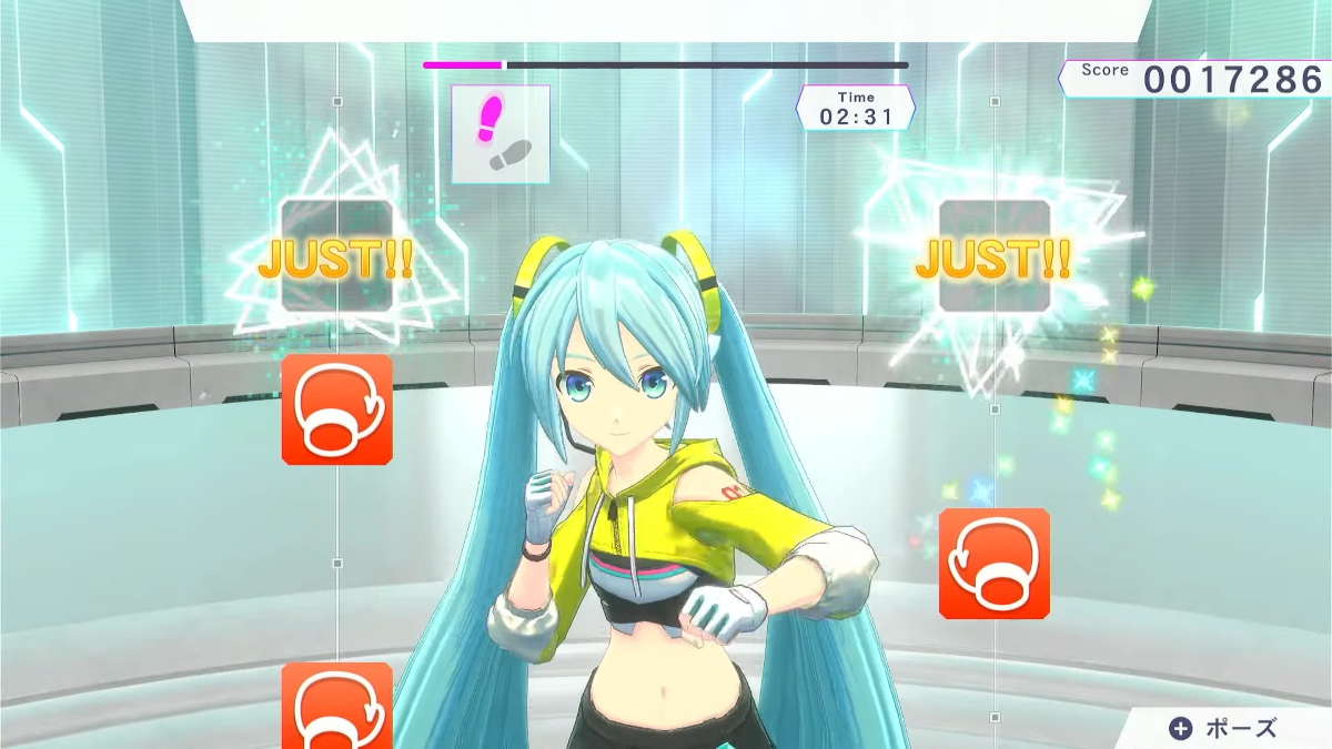 Fitness Boxing feat Hatsune Miku gameplay