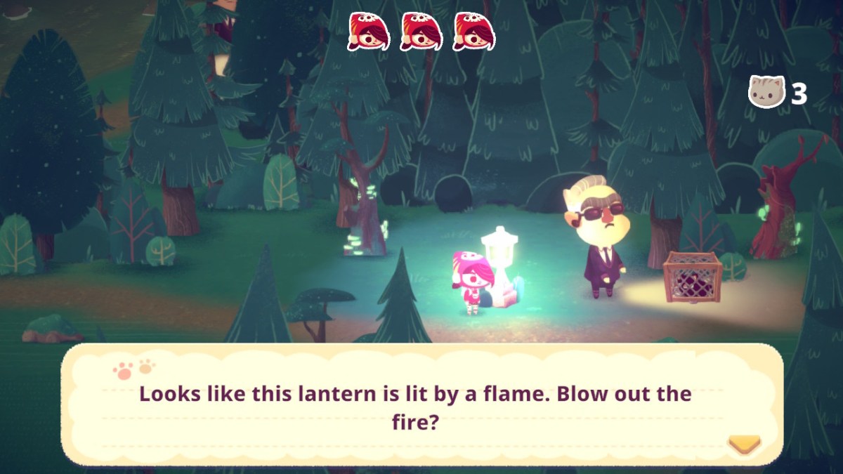 How to Save the Cats at the Dark Forest in Mineko’s Night Market 