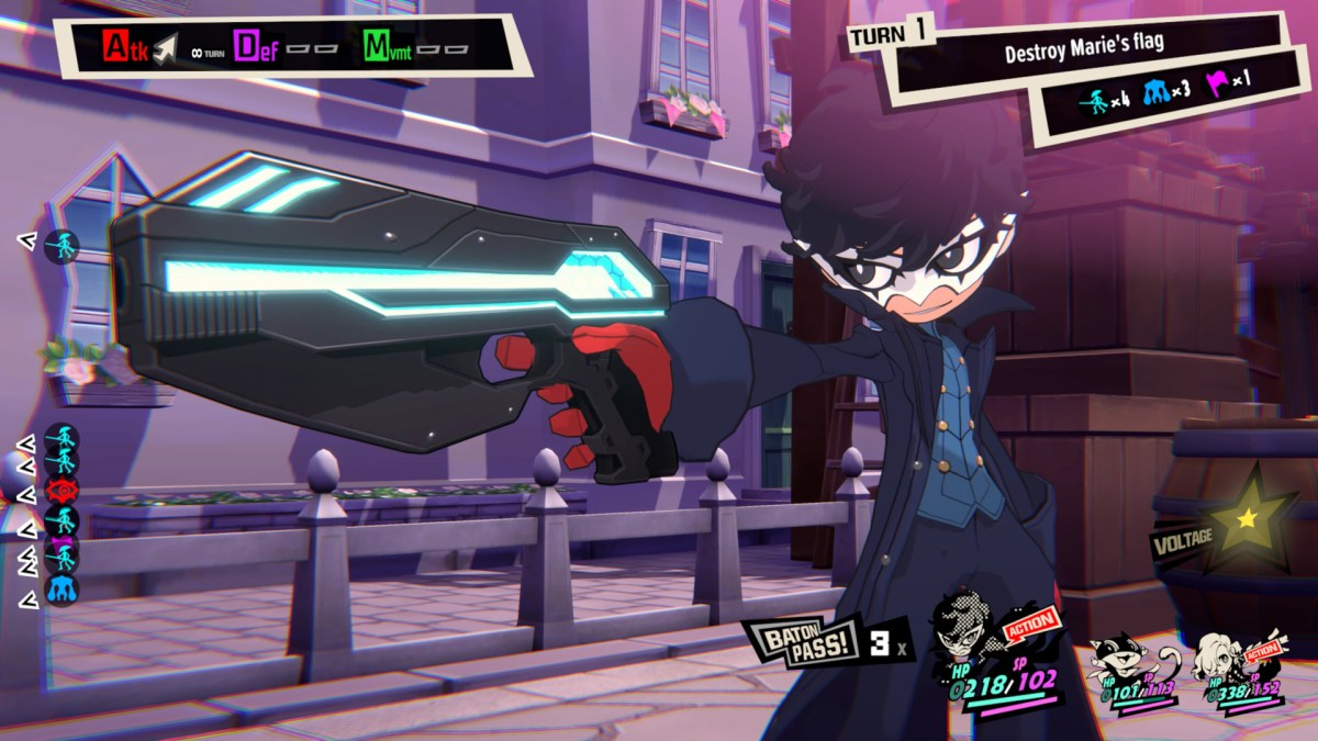 Persona 5 Tactica Has Sub-Personas and Velvet Room Weapon Fusion 