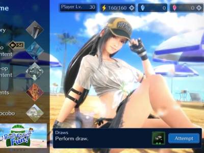 Watch the Final Fantasy VII Ever Crisis Lifeguard Tifa Wallpaper