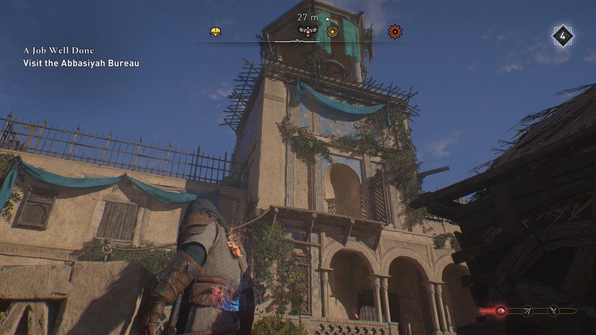 How to unlock the observatory viewpoint Assassins Creed Mirage