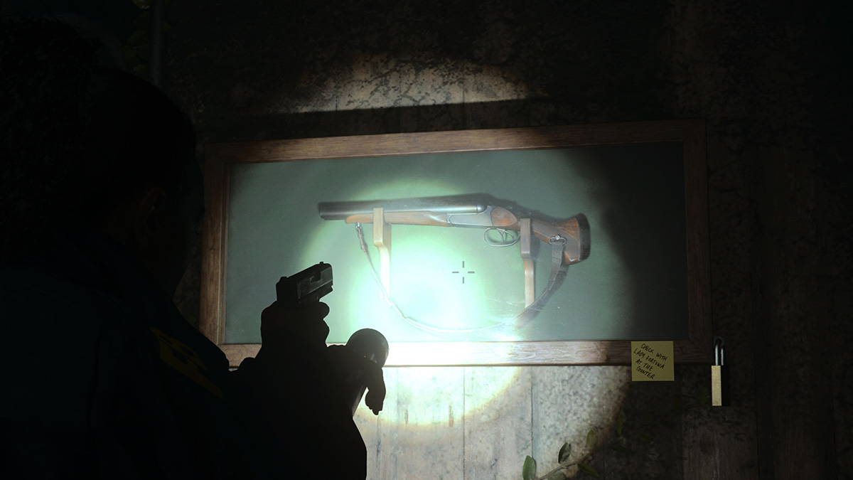 Alan Wake 2 Shotgun Combination Lock Code in General Store