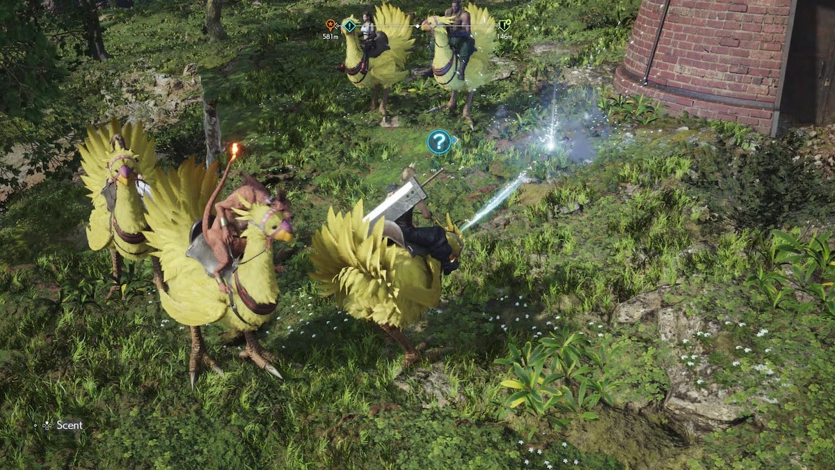 FFVII Rebirth Clips Show Off Chocobo Capture and Treasure Excavation