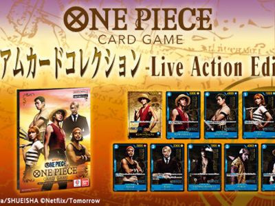 Bandai Releasing Special Live Action One Piece Card Game Set