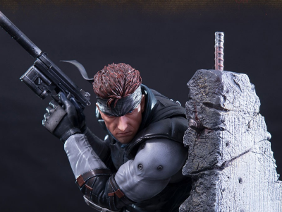 Metal Gear Solid MGS Solid Snake statue