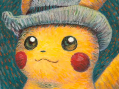 pikachu van gogh pokemon card