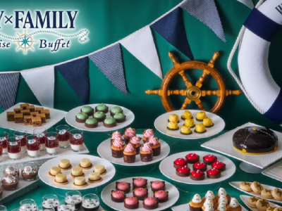 spy x family cruise buffet dessert