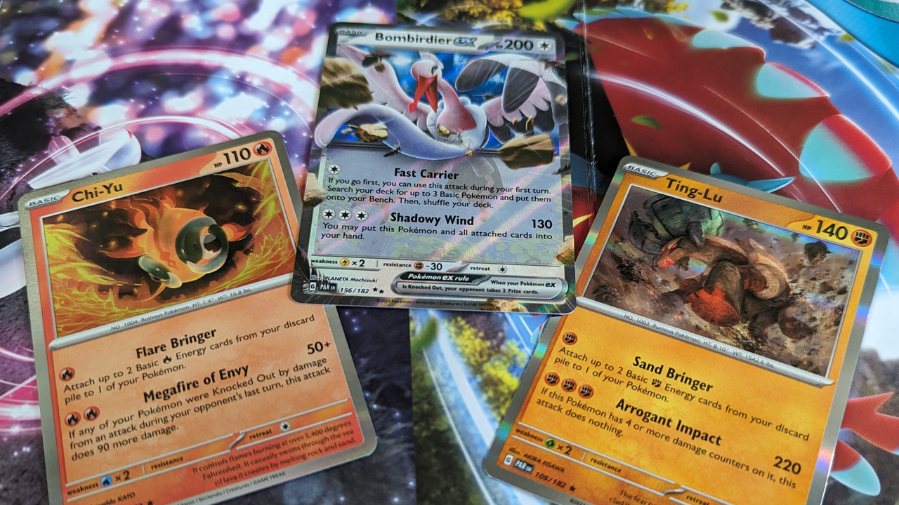 pokemon tcg the best paradox rift cards