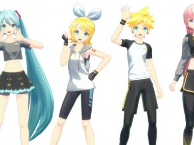Fitness Boxing feat Hatsune Miku Includes Rin, Len, and Luka