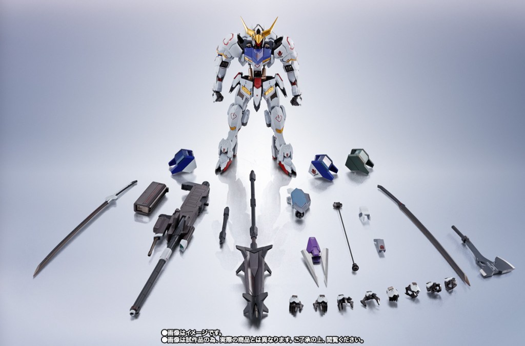 Gundam Barbatos Metal Robot Spirits full parts list
