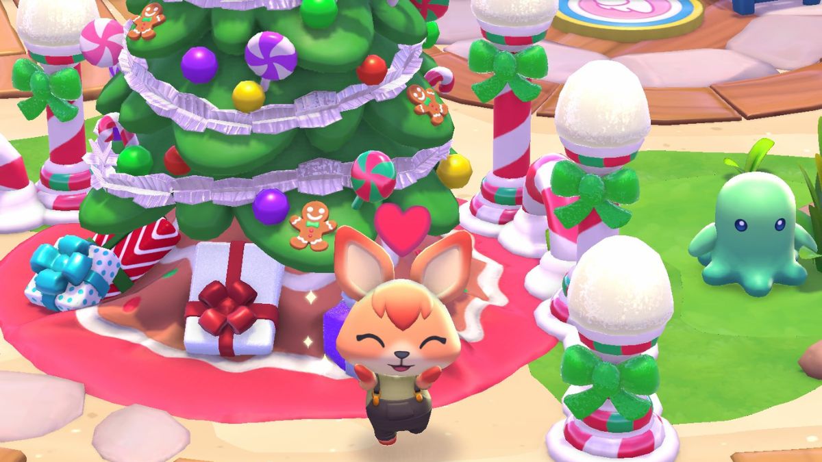 Screenshot of the Give and Gather event in Hello Kitty Island Adventure.