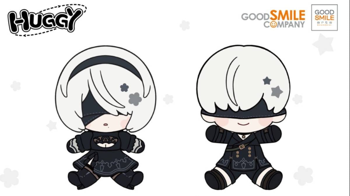 NieR Automata 2B Figure, 2B and 9S Huggy Good Smile Figures Coming