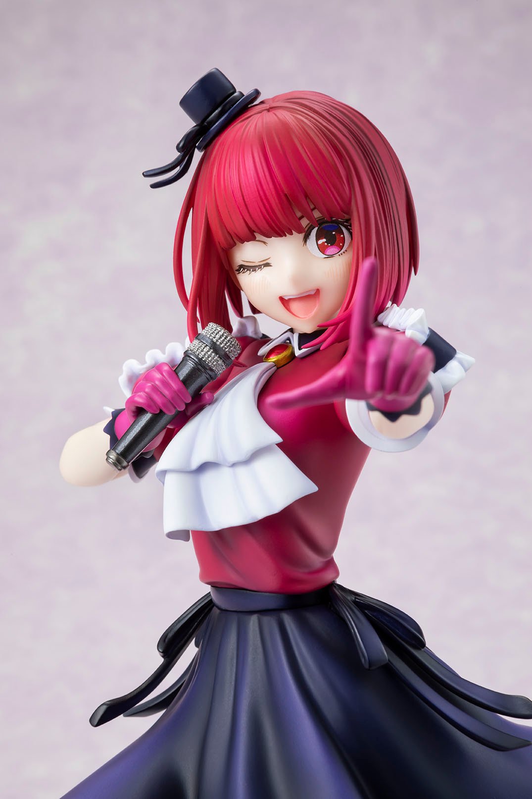 Kana Arima figure - winking face close-up