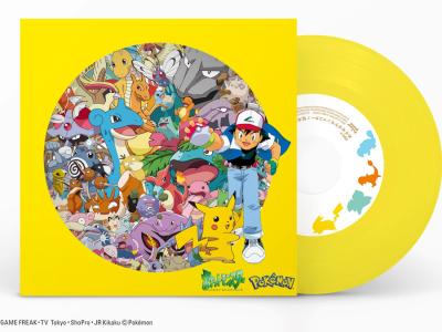 Pokemon anime vinyl record