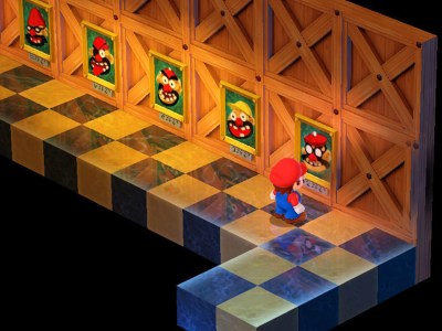 Super Mario RPG Booster's Family Portraits Puzzle Solution