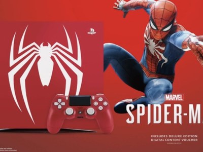 Spider-Man PS4 Pro Console