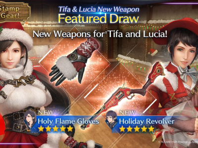 FFVII Ever Crisis Christmas Banner