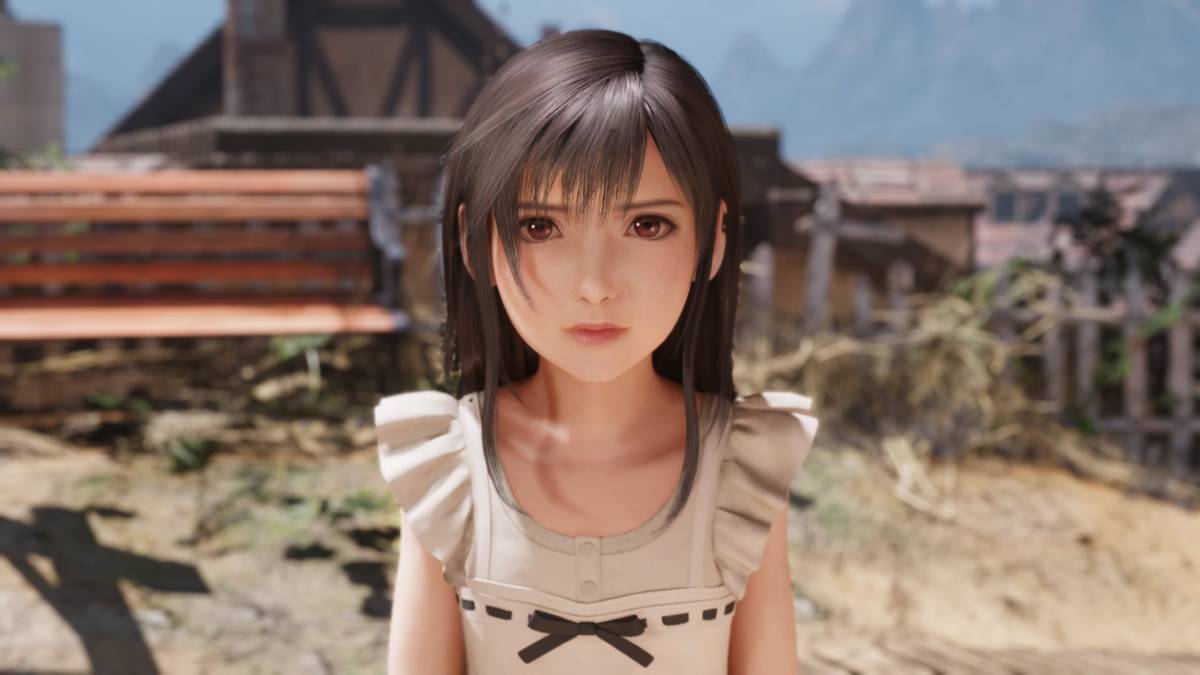 Final Fantasy VII Child Tifa Concept Art Shows an Alternate Childhood Costume