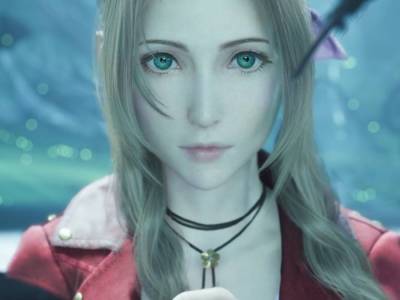 Final Fantasy VII Rebirth and FFVII Screenshots Compare Aerith Praying