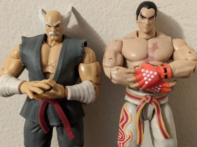 Tekken Kazuya and Heihachi Game Dimension Figures Make a Good Pair