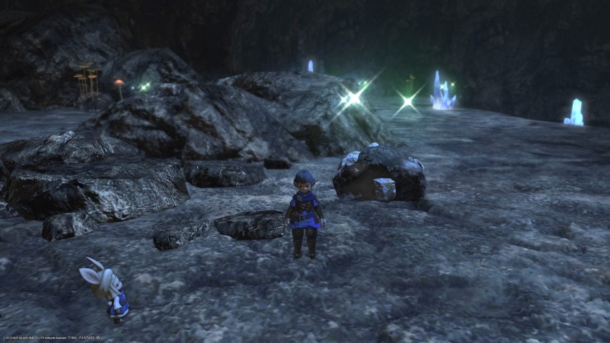 FFXIV Island Gold Ore Island Sanctuary