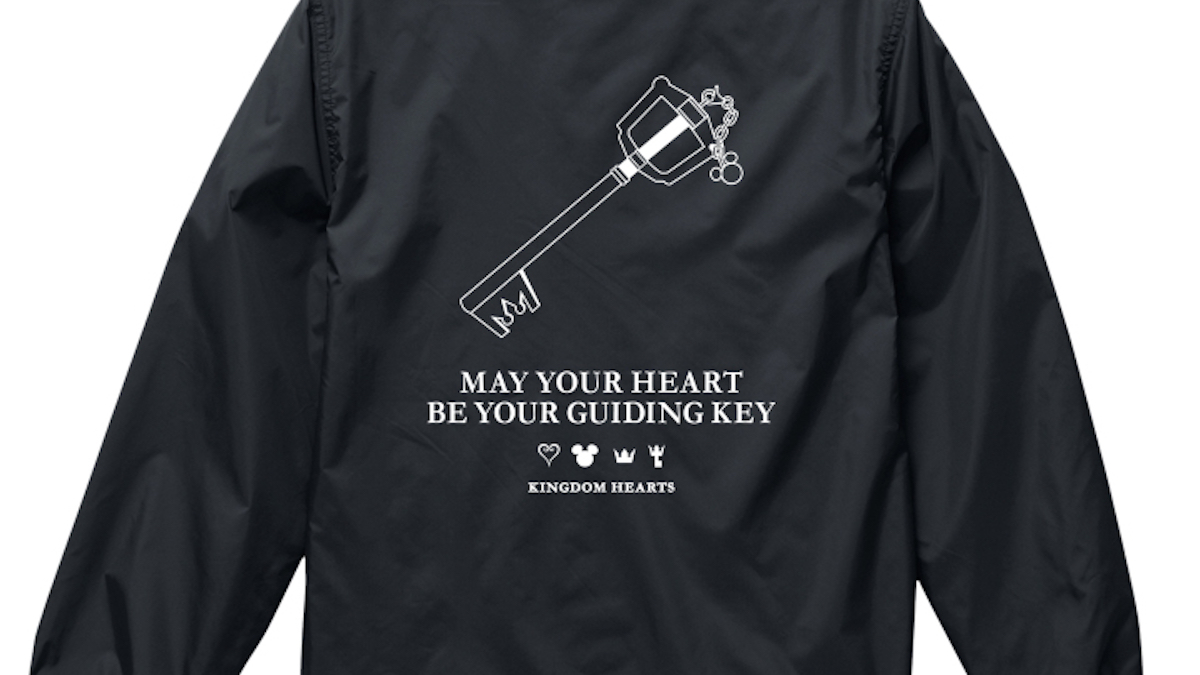 New Kingdom Hearts Jackets and Apparel Coming Soon