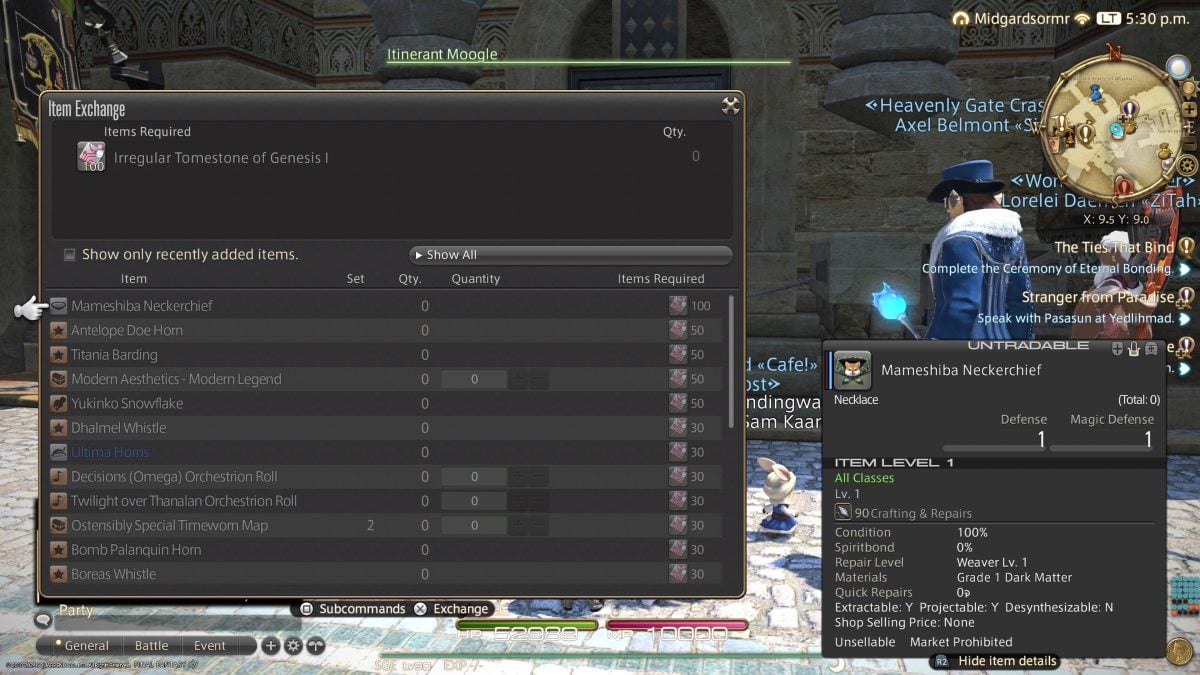 How to Get FFXIV Irregular Tomestone in Moogle Treasure Trove 2024