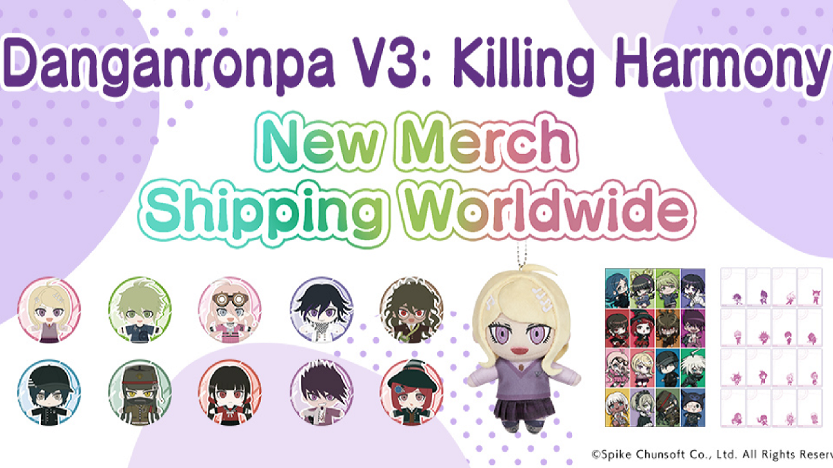 danganronpa v3 merchandise