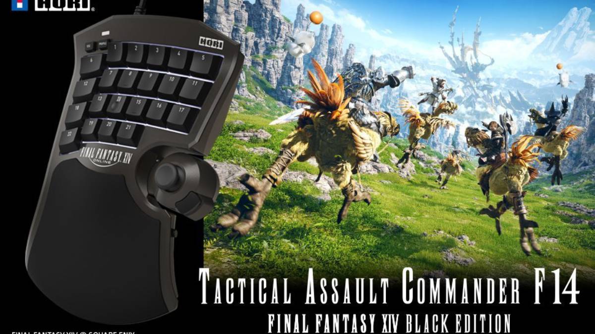 FFXIV HORI Tactical Assault Commander F14 Keypad Controller Arrives in April