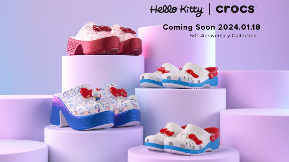 hello kitty crocs