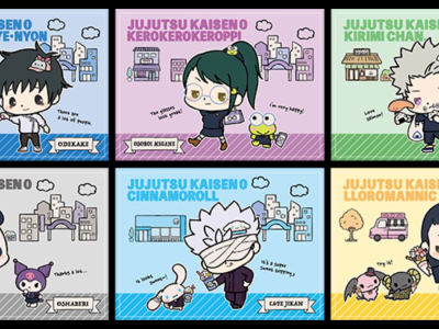 New Jujutsu Kaisen Sanrio Collaboration Pop-up Store Announced