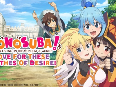 konosuba: Love For These Clothes Of Desire Release Date Announced