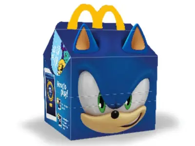 McDonald’s Getting Sonic the Hedgehog Happy Meal Toys
