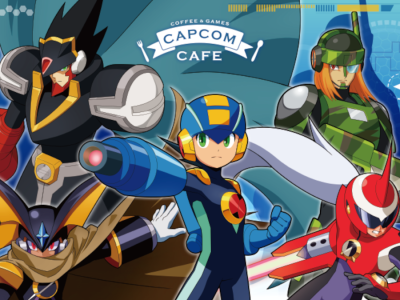 Mega Man Battle Network in Capcom Cafe