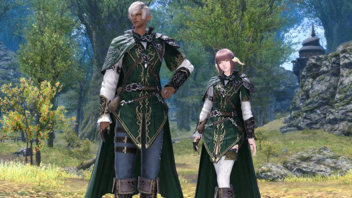 Square Enix Selling FFXIV Woodland Warden's Attire Glamour Set