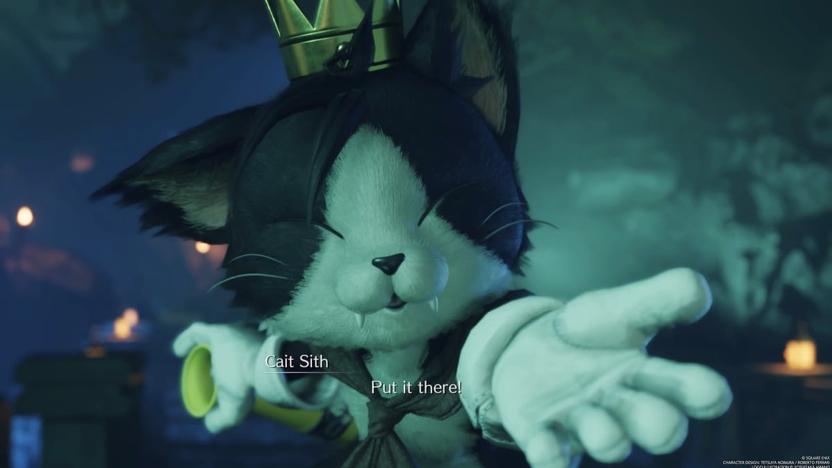 When does Cait Sith join the party FFVII Rebirth