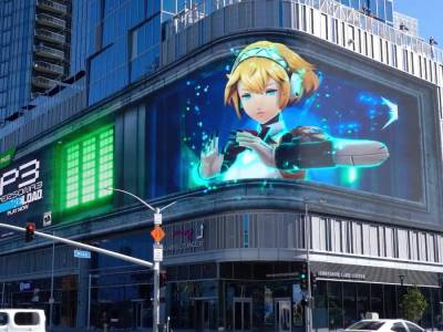 Atlus Shared Its 3D Persona 3 Reload Aigis Billboard Ad