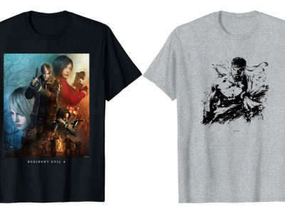 Capcom released new Resident Evil 4 Remake and Street Fighter 6 apparel on Amazon